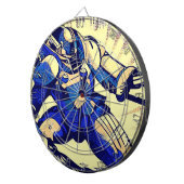 SF Anime Hero - Holzschnitt (4) Dartscheibe (Vorderseite rechts)