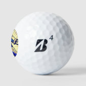 SF Anime Hero - Holzschnitt (4) Golfball (Logo)