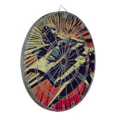 SF Anime Starfighter - Holzschnitt (1) Dartscheibe (Vorderseite Links)