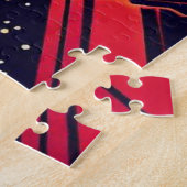 SF Anime Starfighter - Holzschnitt (1) Puzzle (Seite)