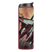 SF - Anime Starfighter Woodcut 2 Thermosbecher (Nach links gedreht)