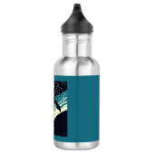 SF - Astronaut auf dem Waldrand 2 Edelstahlflasche (Rechts)