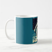 SF - Astronaut auf dem Waldrand 2 Kaffeetasse (Links)