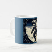 SF - Astronaut auf dem Waldrand 3 Kaffeetasse (Vorderseite Links)