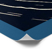 SF - Astronaut auf dem Waldrand 3 Poster (Ecke)