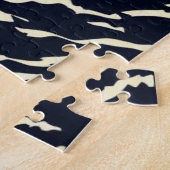 SF-Astronauten auf Spacewalk - Holzschnitt (1) Puzzle (Seite)