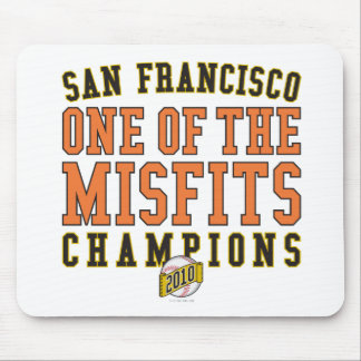 SF Baseball "einer des Nichtpassens" 2010 Meister Mousepad