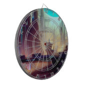 SF City Strange Planet (3) Dartscheibe (Vorderseite Links)