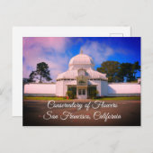 SF Conservatory of Blume #7-1 Postcard Postkarte (Vorne/Hinten)