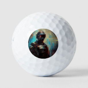 SF - Cyberpunk Hero (1) Golfball