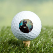 SF - Cyberpunk Hero (1) Golfball (Insitu T-Shirt)