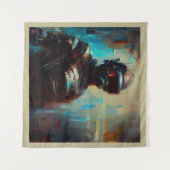 SF - Cyberpunk Hero 1 Wandteppich (Vorderseite (Horizontal))