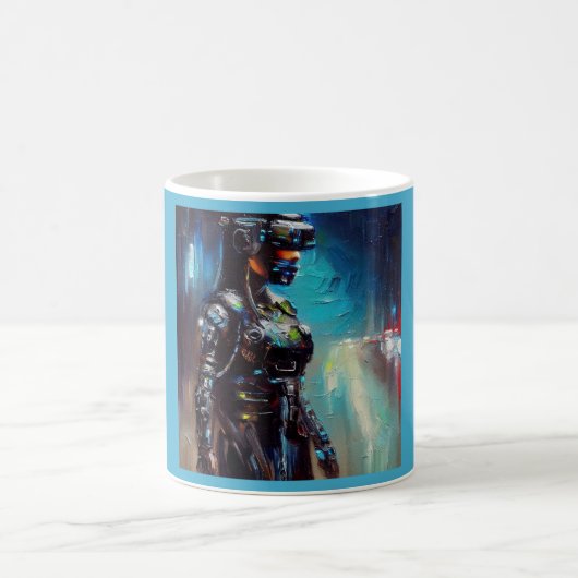 SF - Cyberpunk Hero 2 Kaffeetasse (Mittel)