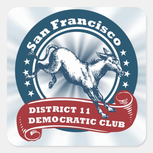 SF D11 Dems Sticker (Vorderseite)