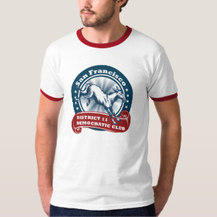 SF D11 der demokratischen der Wecker-T - Shirt