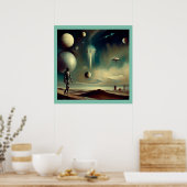 SF Dänische Meister 2 Poster (Küche)