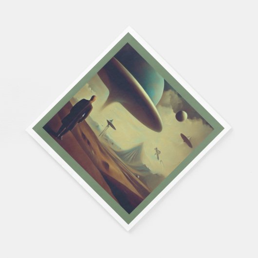 SF - Dänische Meister 3 Serviette (Ecke)