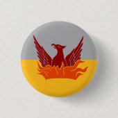SF Fog Gold Flag Button (Vorderseite)