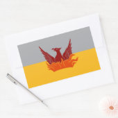 SF Fog & Gold Flag Sticker (Umschlag)