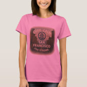 SF Frauen T-Shirt Code Calm Fog Strong Poetic City (Vorderseite)