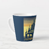 SF Futuristische Kirche 2 Milchtasse (Linke Ecke)