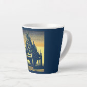 SF Futuristische Kirche 2 Milchtasse (Rechte Ecke)