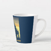 SF Futuristische Kirche 2 Milchtasse (Rechts)