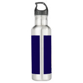 SF Futuristische Kirche 3 Edelstahlflasche (Rückseite)