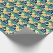 SF Futuristische Kirche 3 Geschenkpapier (Ecke)