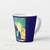 SF Futuristische Kirche 3 Milchtasse (Rechte Ecke)