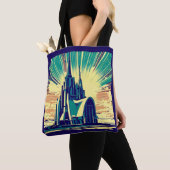 SF Futuristische Kirche 3 Tasche (Von Nahem)