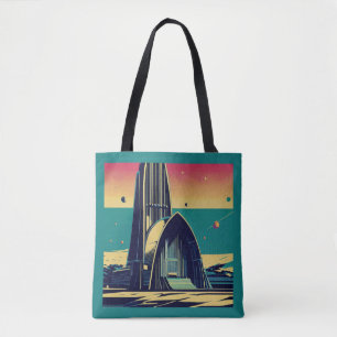 SF Futuristische Kirche 3 Tasche