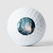 SF Futuristische Stadt (4) Golfball (Vorderseite)