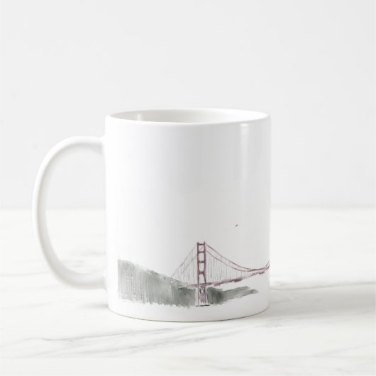 SF Golden Gate Bridge Kaffeetasse (Links)