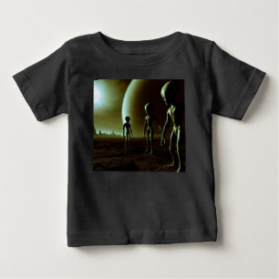 SF Graue Außerirdischen 1 Baby T-shirt