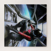 SF-Helden in Raumfahrt (2) Puzzle (Horizontal)