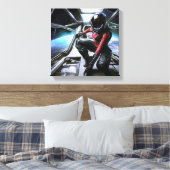 SF Hero Abard Spaceship 2 Leinwanddruck (Insitu (Schlafzimmer))