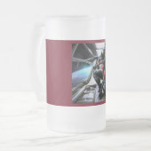 SF Hero Abard Spaceship 2 Mattglas Bierglas (Vorderseite Links)