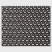 SF Hero Abard Spaceship 3 Geschenkpapier (Flach)