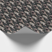 SF Hero Abard Spaceship 3 Geschenkpapier (Ecke)