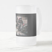 SF Hero Abard Spaceship 3 Mattglas Bierglas (VorderseiteRechts)