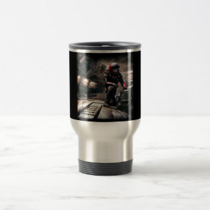 SF Hero Abard Spaceship 3 Reisebecher