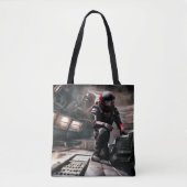 SF Hero Abard Spaceship 3 Tasche (Vorderseite)
