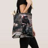 SF Hero Abard Spaceship 3 Tasche (Von Nahem)