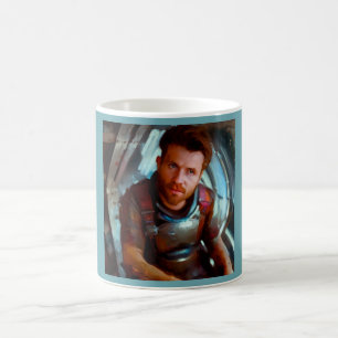 SF Hero Abard Spaceship 4 Kaffeetasse