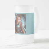 SF Hero Abard Spaceship 4 Mattglas Bierglas (VorderseiteRechts)