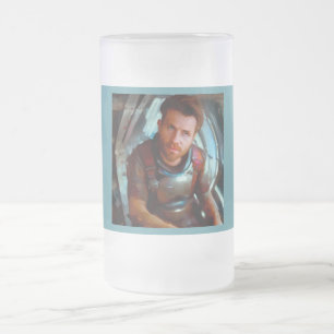 SF Hero Abard Spaceship 4 Mattglas Bierglas