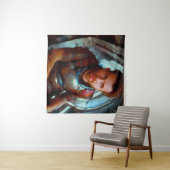 SF Hero Abard Spaceship 4 Wandteppich (Beispiel (Horizontal))