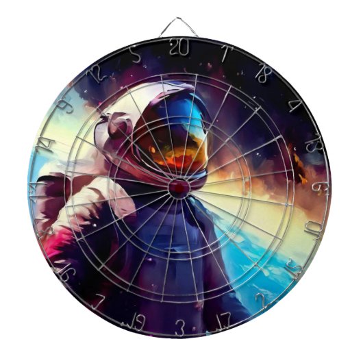 SF Hero Space (1) Dartscheibe (vorne)