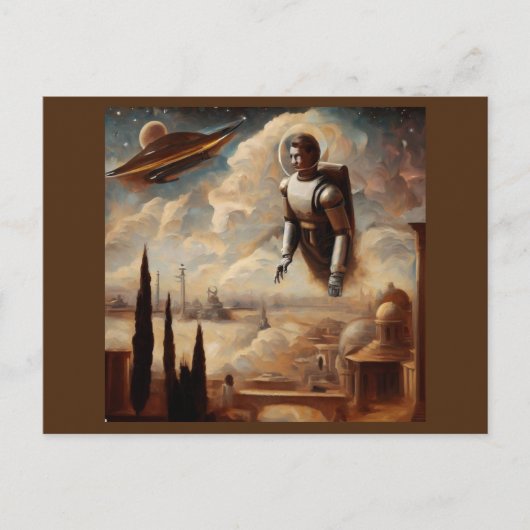 SF Italienische Meister Stil 1 Postkarte (Vorderseite)